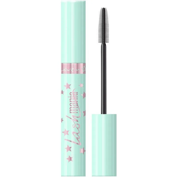 Lovely Exquisite Lashmania Verlängerungs- und Volumen-Mascara, schwarz, 8g mit Langzeiteffekt für dichte und volle Wimpern