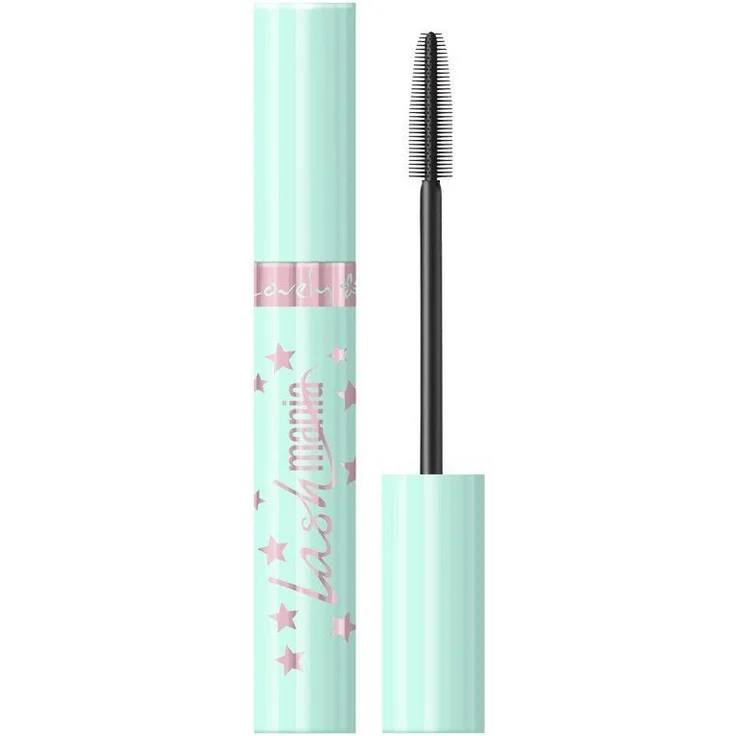 Lovely Exquisite Lashmania Verlängerungs- und Volumen-Mascara, schwarz, 8g mit Langzeiteffekt für dichte und volle Wimpern