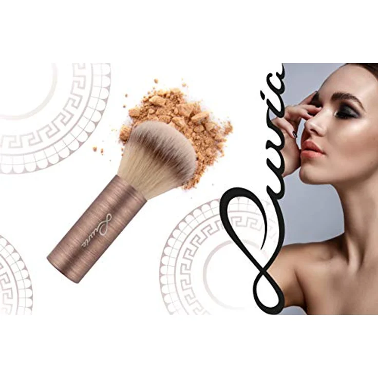 Luvia Cosmetics Kosmetikpinsel-Set Mini Prime Vegan, 4 tlg., in Reisegröße Make-up Accessoires Set, Dekorative Kosmetik Make-up Accessoires – Bild 7