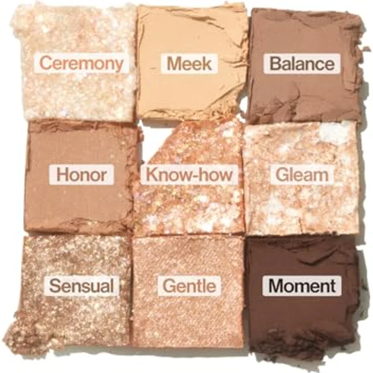 Unleashia Glitterpedia Eye Palette, Lidschattenpalette Farbton No.2 All of Brown, 6.2 g, mit intensiver Pigmentierung und Glitzereffekt – Bild 5