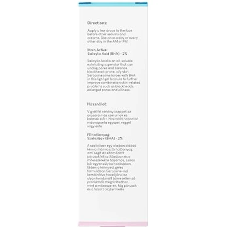 Geek & Gorgeous POREfectly CLEAR - Porenverfeinerndes Serum mit 2% Salicylsäure und Sarkosin - für klarere Haut - für Mischhaut und fettige Haut - 30 ml – Bild 4