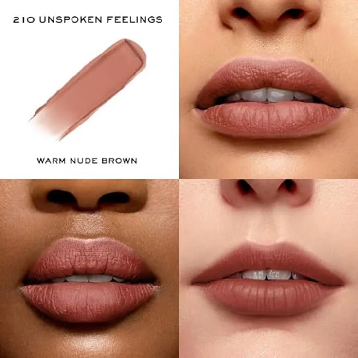 Lancôme L'Absolu Rouge Intimatte, Lippenstift mit weichem, mattem Finish und 12 Stunden Haltbarkeit, Not Flirting (Farbcode 130), 3,4 g – Bild 2
