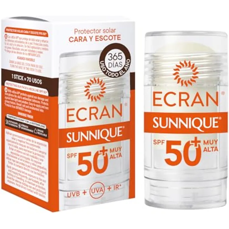 Ecran SUNNIQUE Face and Neckline LSF50+ Stick 30ml - Hochwertige Qualität, Einfache Bedienung, Langlebigkeit