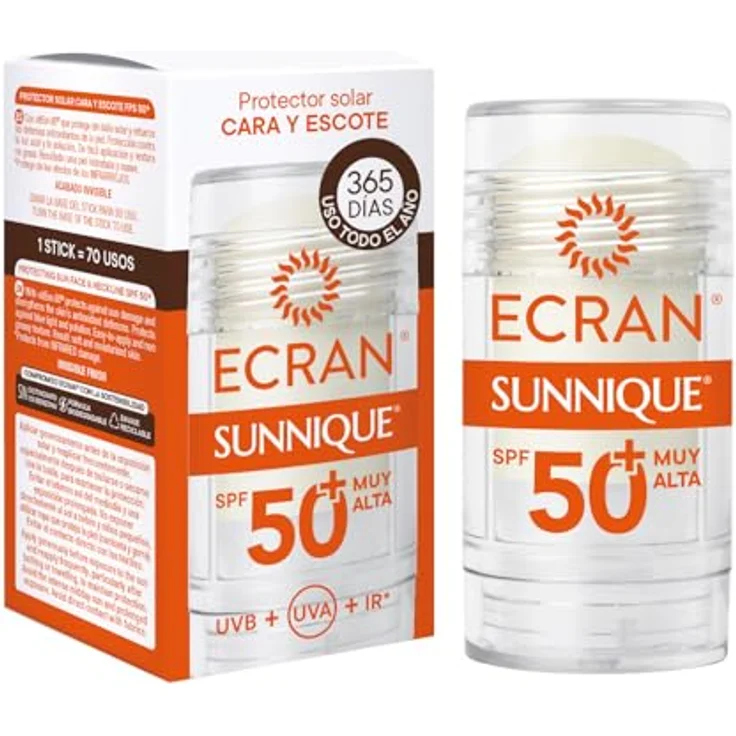 Ecran SUNNIQUE Face and Neckline LSF50+ Stick 30ml - Hochwertige Qualität, Einfache Bedienung, Langlebigkeit – Bild 1