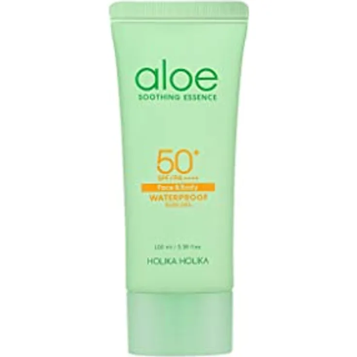 Holika Holika - Aloe Soothing Essence Waterproof Sun Gel Face & Body (SPF 50+ / PA++++) - 100 ml