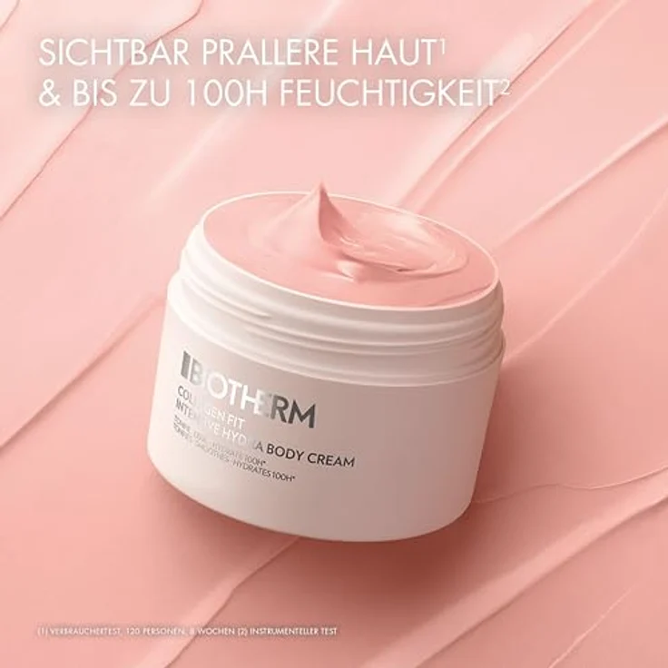 Biotherm Collagen Fit Körpercreme mit Biotech Plankton™, 93% Kollagenboost und Ceramiden, 200ml - straffende Körperpflege mit Vanille-Pistazien-Duft und 100H Feuchtigkeit – Bild 5