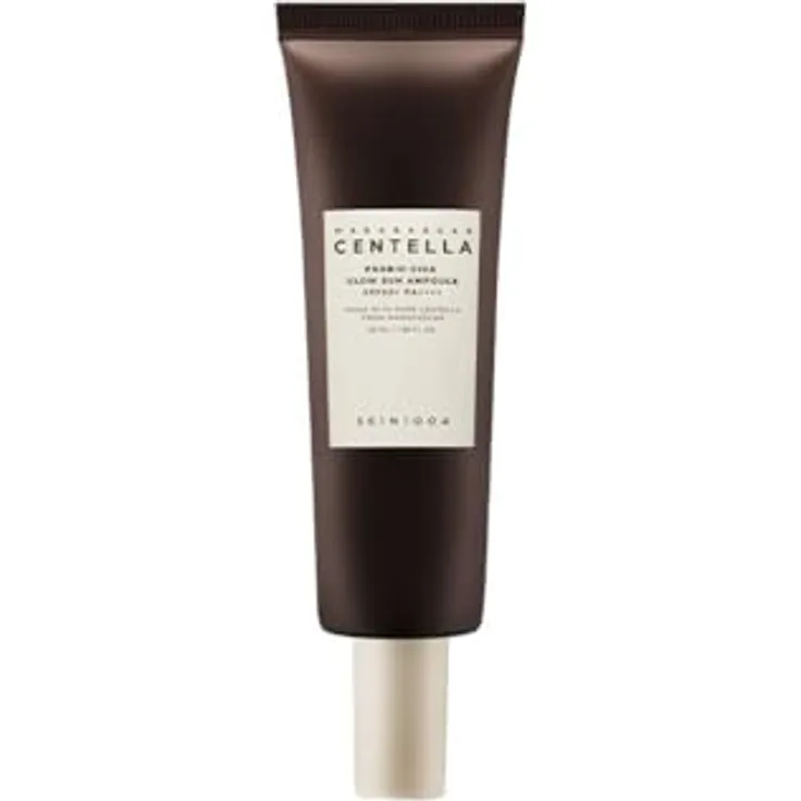 SKIN1004 Madagascar Centella Probio-Cica Glow Sun Ampulle, LSF 50+ PA++++, leichter täglicher Sonnenschutz, feuchtigkeitsspendende Textur, kein weißer Film, 50 ml