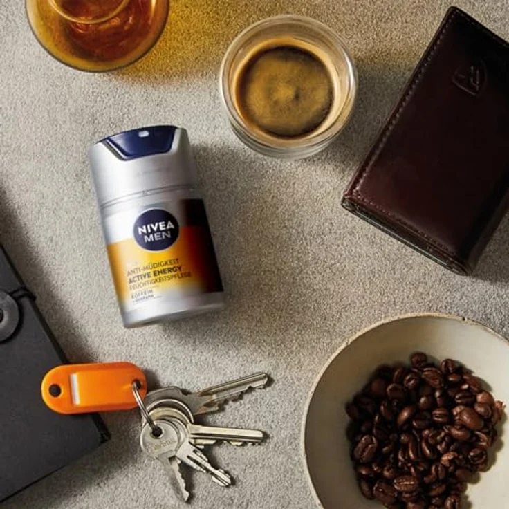 Nivea Men Gesichtspflege Creme Active Energy mit Aufwach Kick 50ml mit pflegender Wirkung – Bild 6