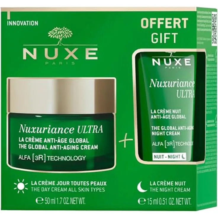 Nuxe Nuxuriance Ultra La Crème Anti-Ã‚ge Global 50 ml + La Crème Nuit Anti-Ã‚ge Global 15 ml Angebot - SCHÖNHEIT Nuxe