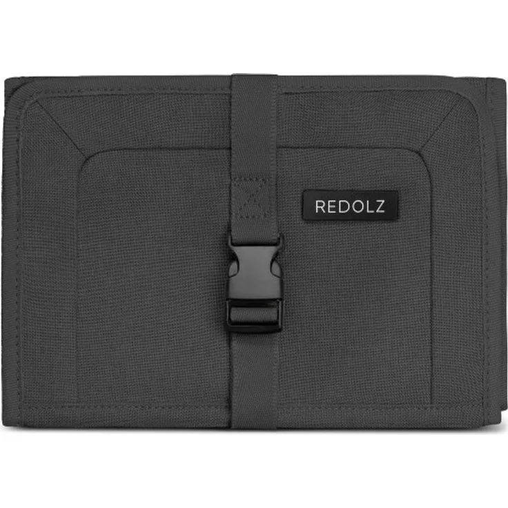 Redolz Essentials 12 Kulturbeutel / Kosmetikrolle26 cm aufhängbar black