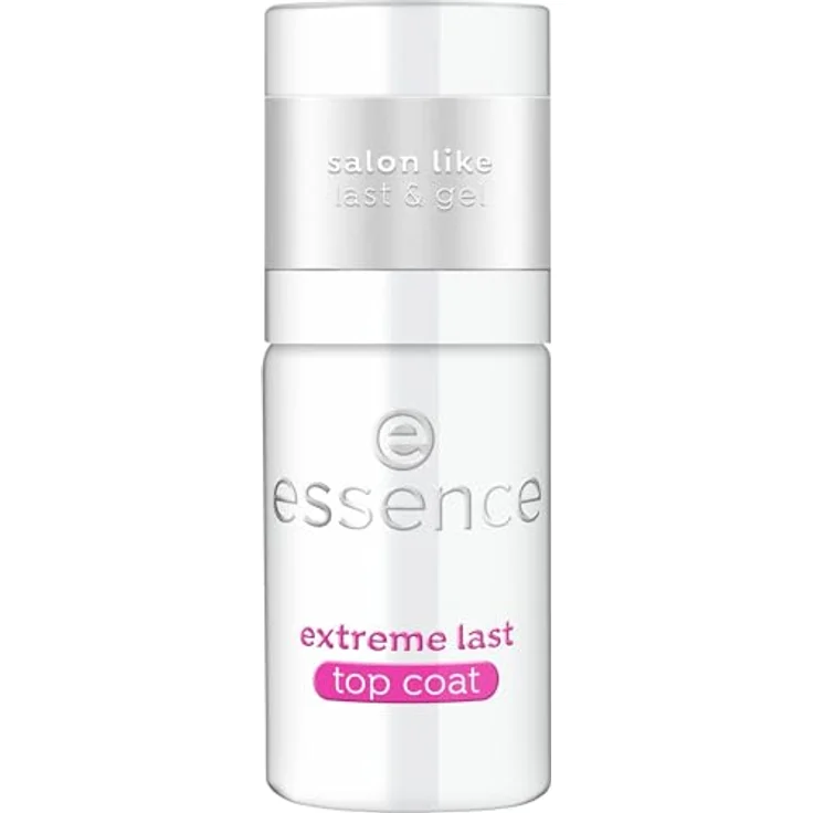 essence cosmetics extreme LAST top coat, Überlack Nr. 01 Transparent langanhaltend glättend schützend glänzend vegan 8ml – Bild 2