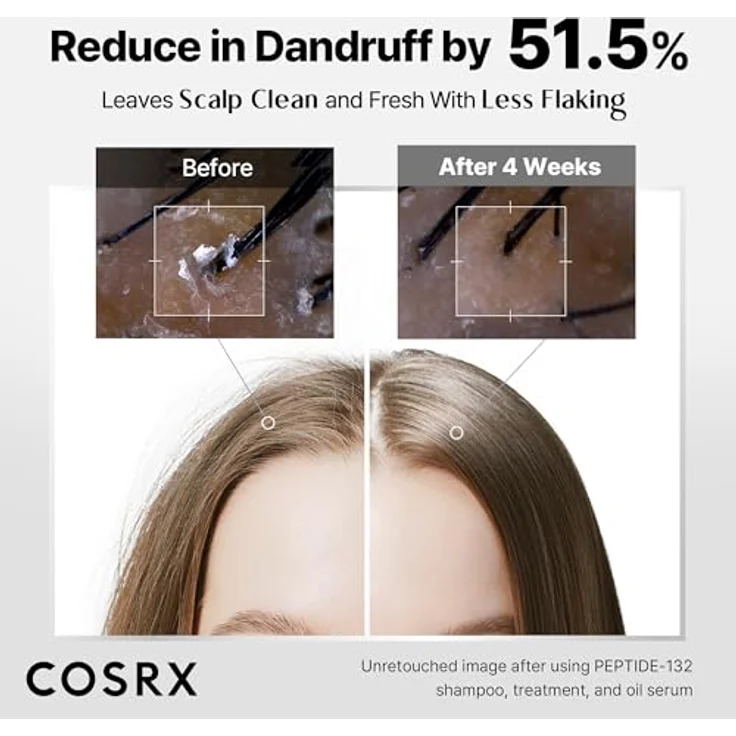 COSRX PEPTIDE 132 Haar-Bonding-Shampoo, 200ml – Repariert geschädigtes Haar, beruhigt juckende Kopfhaut, für alle Haartypen – Bild 5