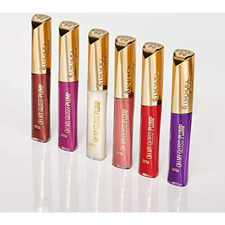 Rimmel Oh My Gloss Plump Lippen Vergrã–Ssender Lipgloss 500 Saucy 6,5 ml – Bild 8