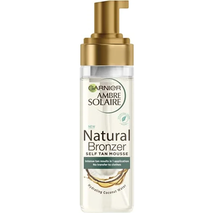 Garnier Natural Bronzer Self Tan Mousse (Coconut), 300 g – Bild 1