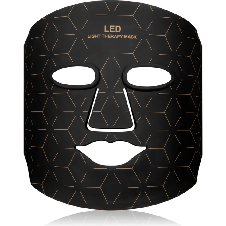 PALSAR7 LED Mask Silicone, LED-Behandlungsmaske für das Gesicht mit Fernbedienung, 1 St., verbessert Hautbeschaffenheit und Durchblutung