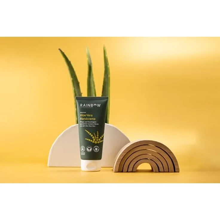 AloeCare Aloe Vera Handcreme 100 ml Feuchtigkeitscreme After Sun Bio zertifiziert – Bild 3