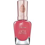 Sally Hansen Color Therapy Nagellack mit Arganöl Aura’nt You Relaxed?, Rot, sofort pflegender Farblack mit glänzendem Finish, Nr. 320, 1 x 14 ml