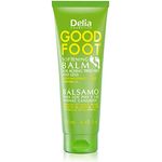 Delia Cosmetics – Good Foot - Balsam - Erweichende Creme für schwere & müde Füße & Beine - Wasserminzextrakt & Süßmandelöl - beseitigt Schwellungen - 250ml