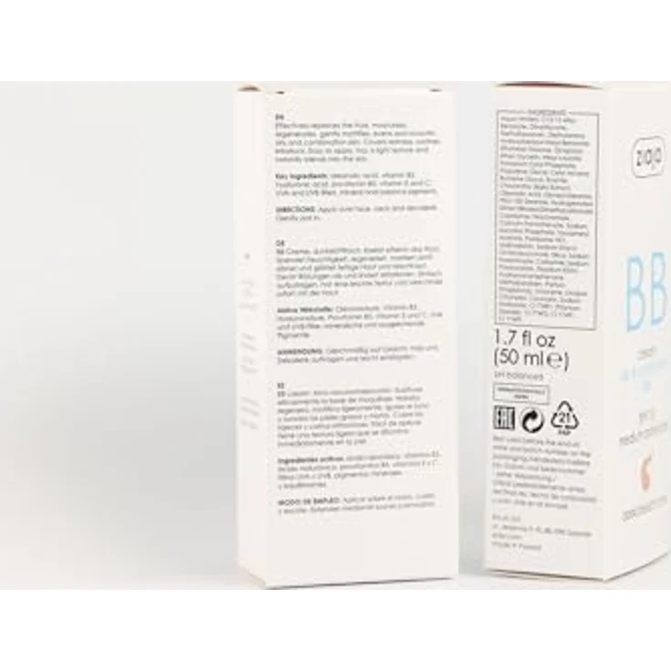Ziaja BB Cream für Mischhaut und ölige Haut, SPF 15, Tono Oscuro, 50 ml – Bild 4