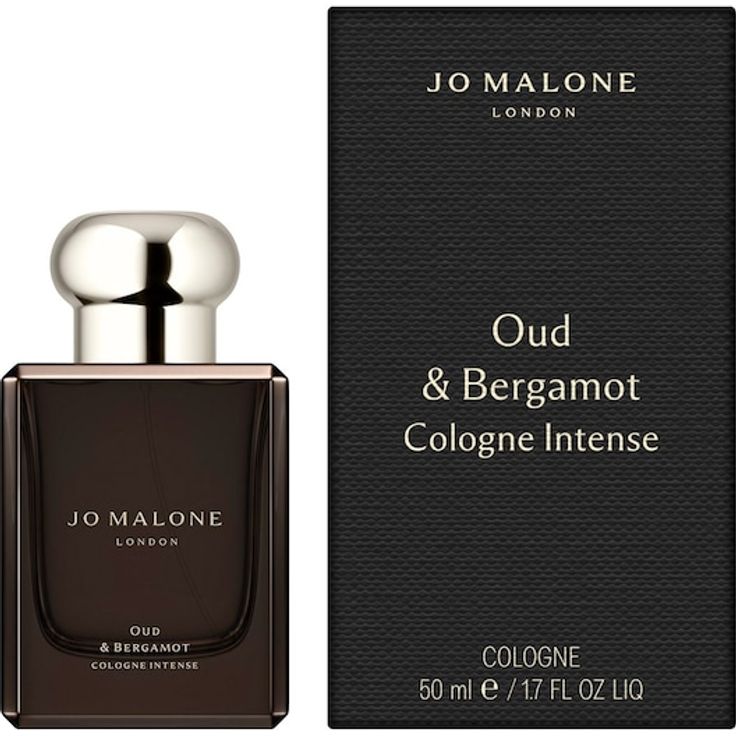 Jo Malone London Oud & Bergamot Cologne Intense, Unisex Herrenparfum mit holziger Duftkomposition, 50 ml