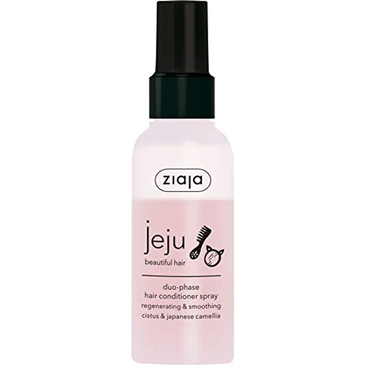ZIAJA Jeju Duo-Phase Hair Conditioner Spray, 125 ml - pflegend, glättend, für geschmeidiges und glänzendes Haar