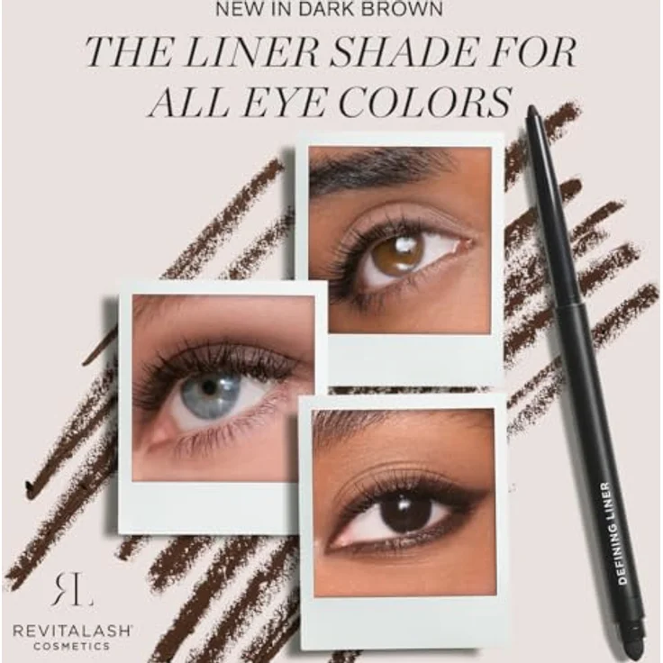 RevitaLash Defining Liner Eyeliner, 0.3 g, in Dark Brown, abriebfest und leicht aufzutragen – Bild 3