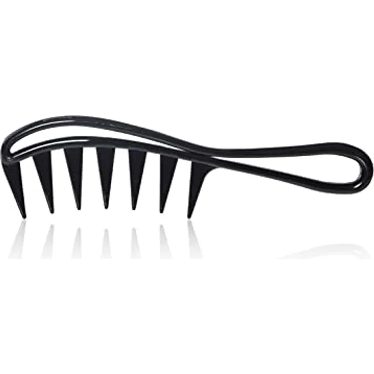 BARBER MARMARA Hair- beard -comb| Styling Kamm | Friseur Kamm für Haar & Bart | bruchfest | flexibel | antistatisch |Griffkamm zweiseitig | hitzebeständig | Haarkamm Männer | Barbershop Kamm (032)