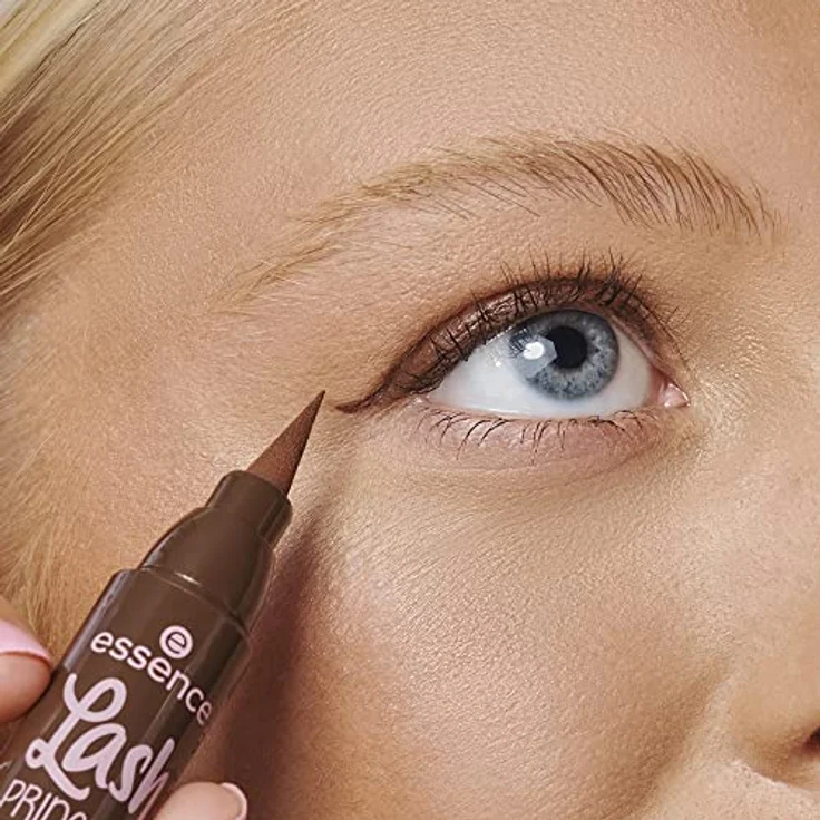 essence Lash PRINCESS LINER brown, Eyeliner, Braun, langanhaltend, sofortiges Ergebnis, intensiv, vegan, ohne Mikroplastikpartikel, Nanopartikel frei, ohne Parfüm, 1er Pack (3ml) – Bild 3