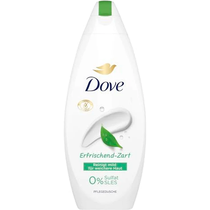 Dove Pflegedusche Fresh Care, Duschgel mit 0% Sulfat, 250ml, für trockene Haut – Bild 1