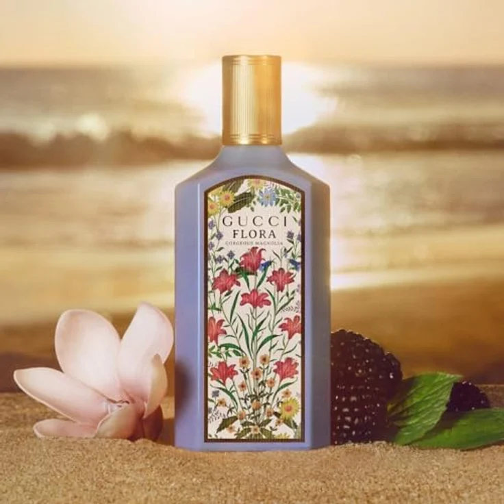 Gucci Flora Gorgeous Magnolia 100 ml Eau de Parfum für Frauen, Modernes Geschenk für langanhaltenden, persönlichen Duft – Bild 3
