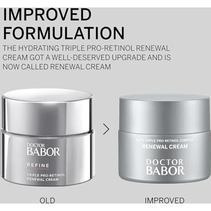BABOR DOCTOR Renewal Cream | Regenerierende Anti-Aging und Anti-Pigmentflecken Gesichtscreme mit Pro-Retinol Komplex | Vegan - 50ml – Bild 2