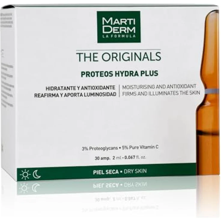 Martiderm The Originals Proteos Hydra Plus Ampoules 30 x 2 ml, mit pflegender Wirkung  – Bild 2