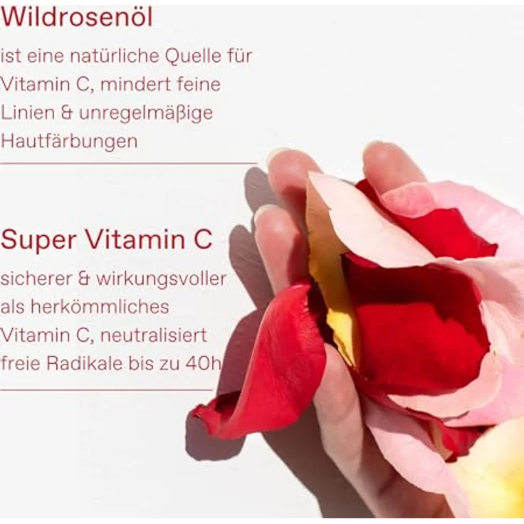 Korres Apothecary Wild Rose Brightening Expert Duo, Tagesaufhellende Creme 40 ml + Geschenk-Serum ohne Makel 15 ml – Bild 4