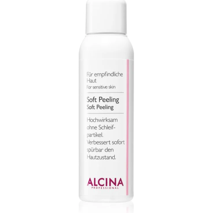 Alcina For Sensitive Skin sanftes enzymatisches Peeling, 25 g für empfindliche Haut, entfernt abgestorbene Hautzellen und verfeinert das Hautbild