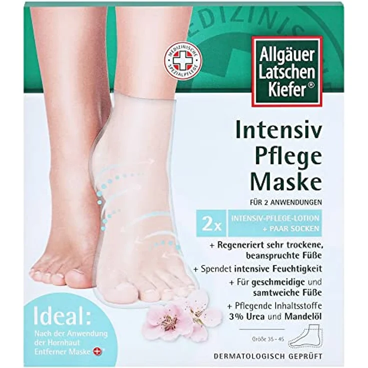 Allgäuer Latschenkiefer Allgäuer Latschenkiefer Intensiv Pflege Maske f. Füße Fußmaske – Bild 2