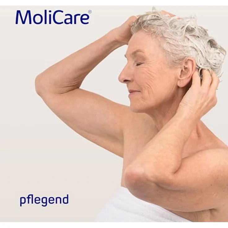 MoliCare Skin Shampoo: pH-hautneutrale Haarwäsche mit Panthenol und Mandelöl, 500 ml – Bild 4