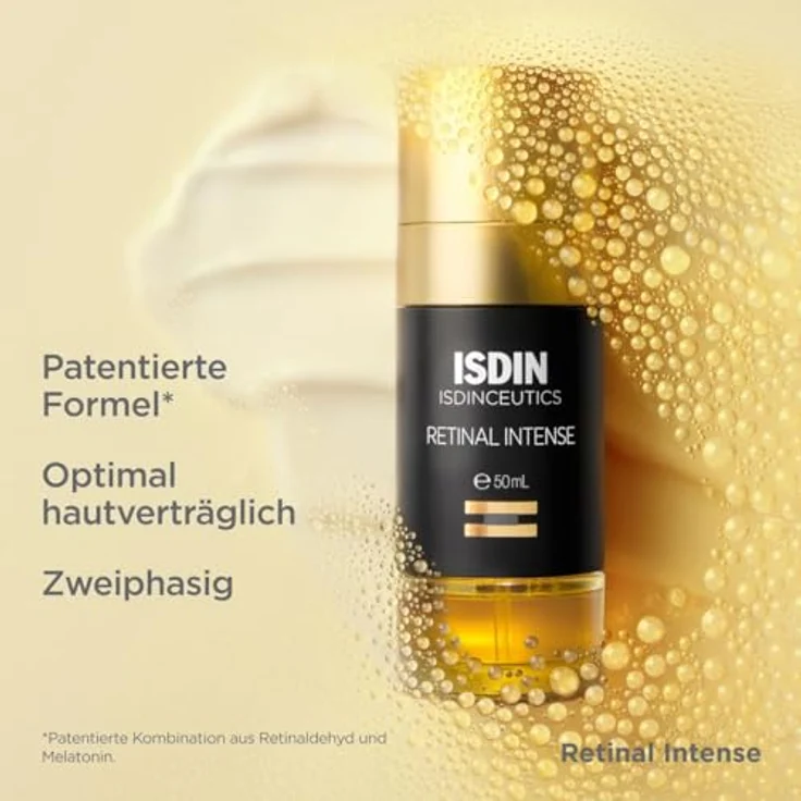 ISDIN ISDINCEUTICS Retinal Intense, Zweiphasiges Anti-Falten-Serum für die Nacht mit Retinaldehyd, 50ml – Bild 4