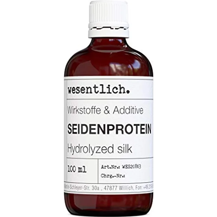 wesentlich. Seidenprotein 100ml - für seidenweiche Haut und Haare - gesunder Glanz - ohne Austrocknen