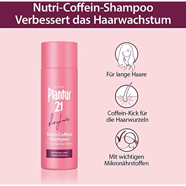 Plantur 21 langehaare Nutri-Coffein Shampoo 200 ml – Bild 2