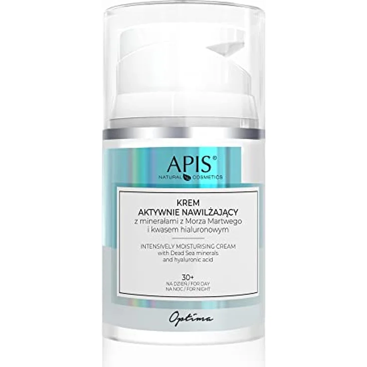 Apis Natural Cosmetics Optima, tiefenwirksame Gesichtscreme mit Mineralien aus dem Toten Meer, 50 ml, Feuchtigkeitsspendend und revitalisierend für Damen, 30+ – Bild 1