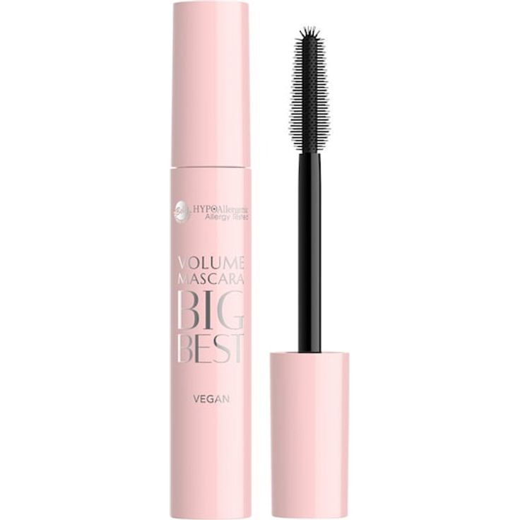 HYPOAllergenic Big Best Volume Mascara, pflegende Wimperntusche mit veganer Formel und intensivem Volumen, 11 g