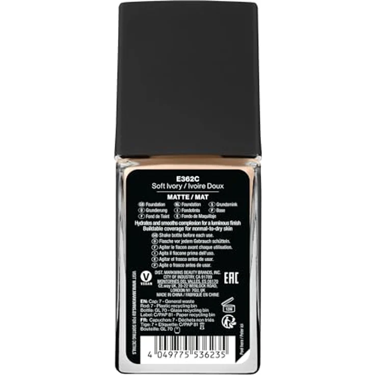 Wet'n'Wild Photo Focus Foundation Soft Ivory 30 ml – Bild 4