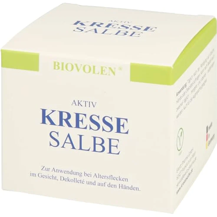Evertz Pharma GmbH BIOVOLEN Aktiv Kressesalbe 100 ml - Gesichtscreme mit PZN-16233396 – Bild 4