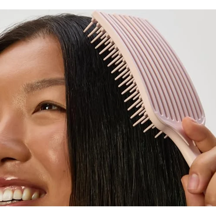 GLOV Zen Flow, Flache Bürste für das Haar, Ergonomische Form mit flexiblen Borsten zur sanften Entwirrung, 1 St. – Bild 1