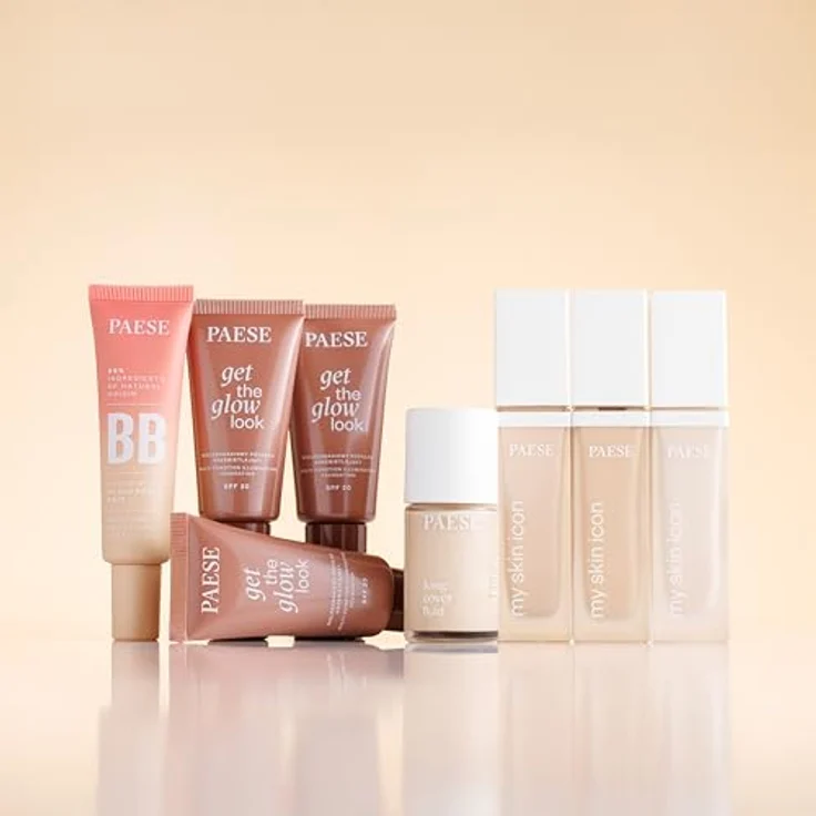 Paese BB Cream, getönte Tagescreme mit Hyaluronsäure, Farbton 02 Beige, 30 ml, vegan, spendet Feuchtigkeit, kaschiert Unreinheiten – Bild 3