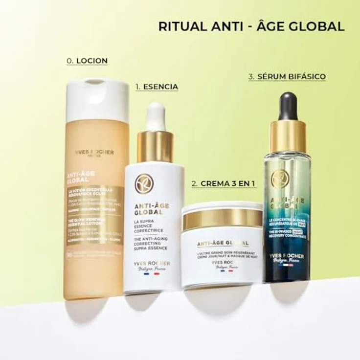 Yves Rocher Erneuernde Essentielle Lotion mit AHA-Pflanzenextrakt & Fliederknospen-Nektar – Anti-Aging, für alle Hauttypen, 122 ml – Bild 4