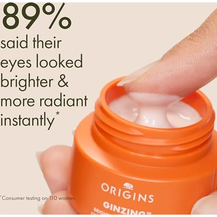 ORIGINS GinZing Refreshing Eye Cream to Brighten and Depuff - Cool, 15 ml – Bild 3