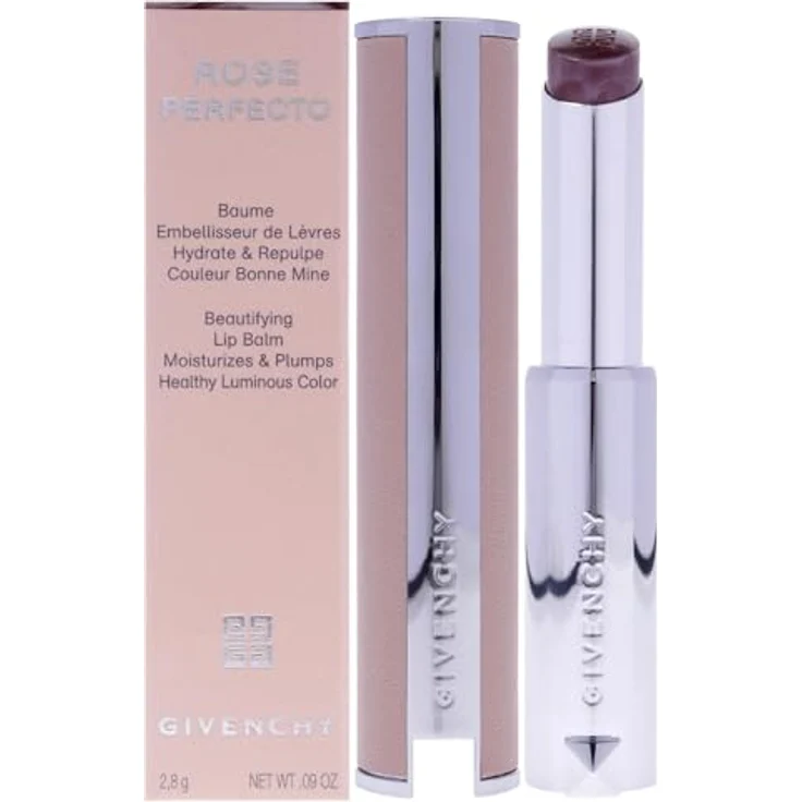 GIVENCHY Le Rose Perfecto Lippenbalsam Damen, 2,8 g, intensive Farbe und 24h Feuchtigkeit, rosa – Bild 1