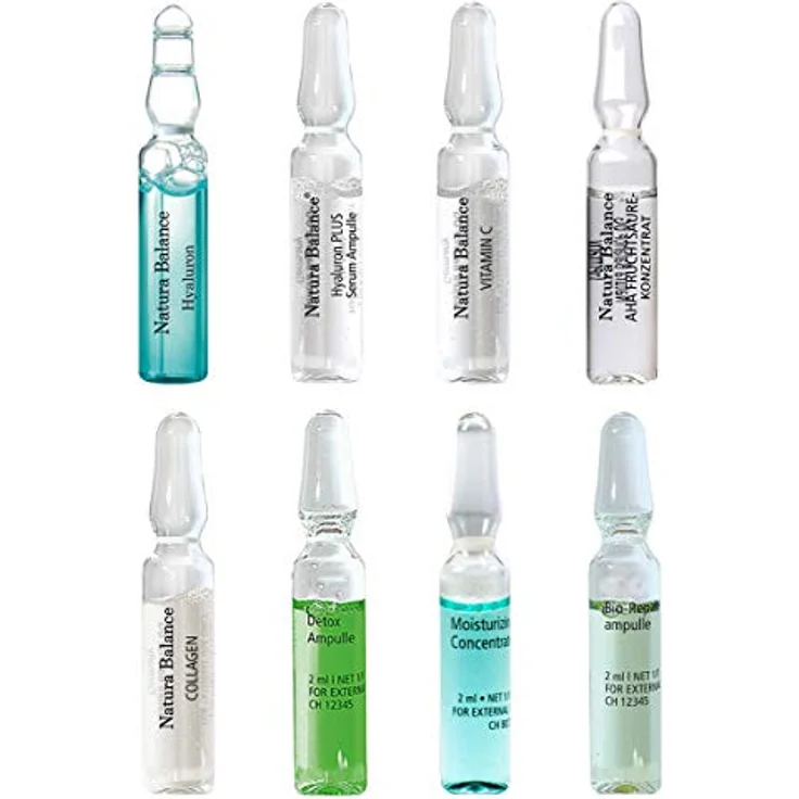 Adventskalender 2023 Beauty Kosmetik 24 Ampullen Hyaluron Frauen Damen Pflege 8 Sorten Serum Kalender Hyaluronsäure Collagen Vitamin C Geschenk Geschenkset - Preisvergleich – Bild 3