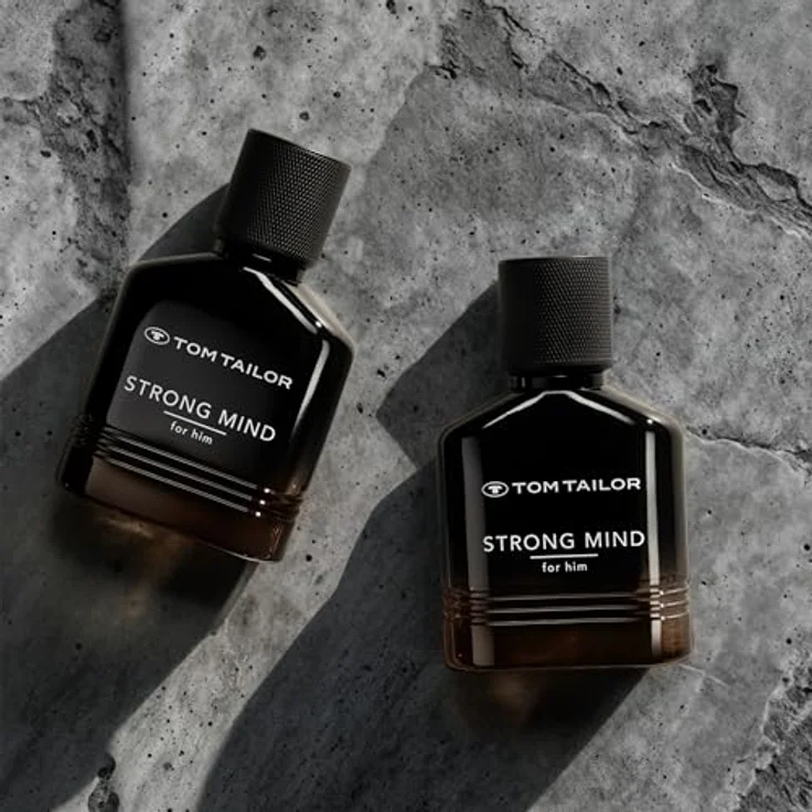 Tom Tailor® Strong Mind Eau de Toilette Natural Spray, Herrenduft mit Kardamom, Apfel und Zedernholz, moderne Farbverlauf-Flasche – Bild 4